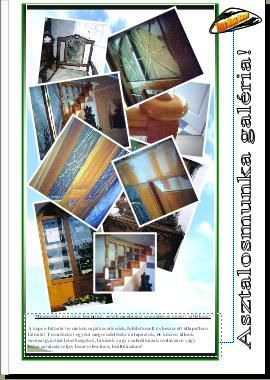 asztalosmunka